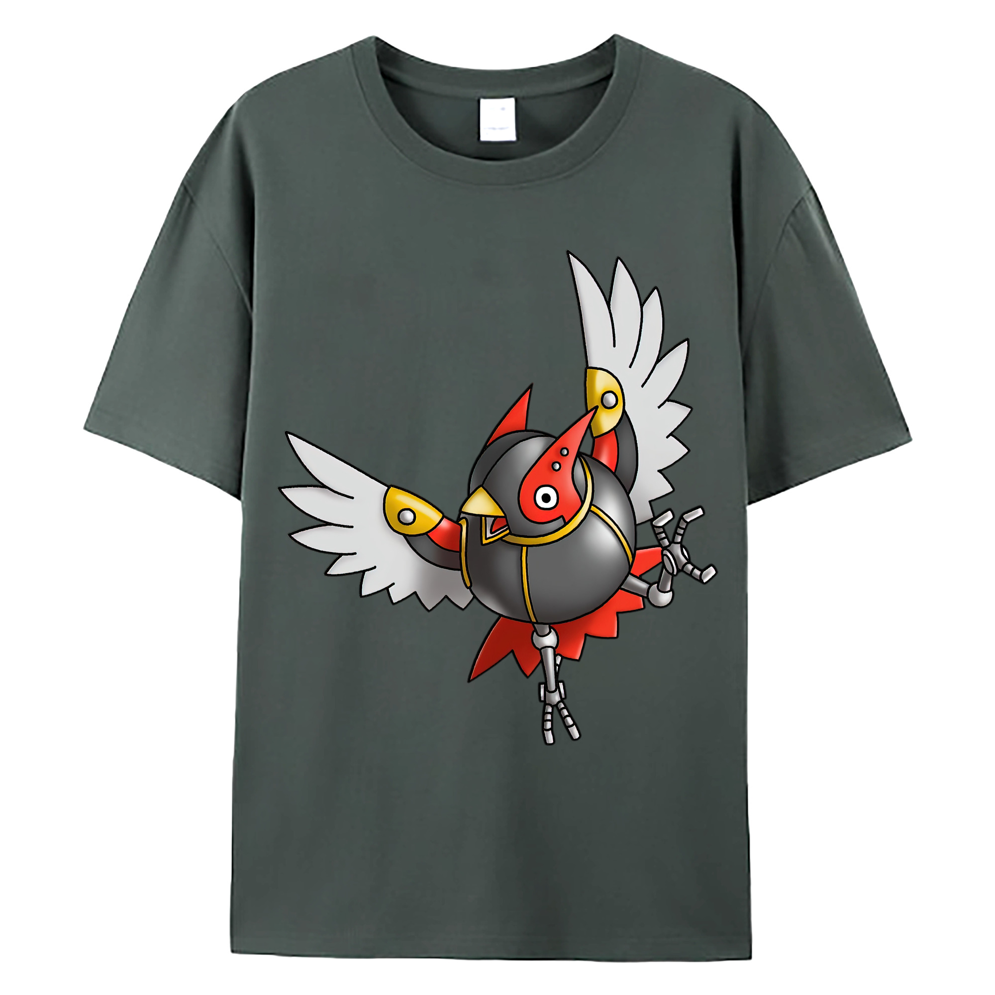 （画像用） ドラゴンクエスト Doragon Kuesuto Dragon Quest 綿100％ メンズ半袖Tシャツ｜肌触りやわらか＆通気性